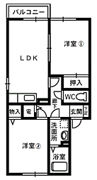 ハイツシリウスB 101