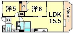 阪急新仁川マンション 606