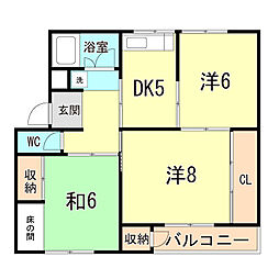 渦が森コーポ6号館 305