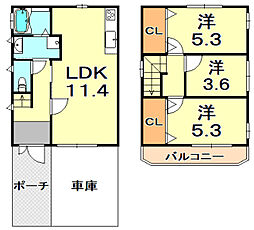 魚崎北町4丁目貸家