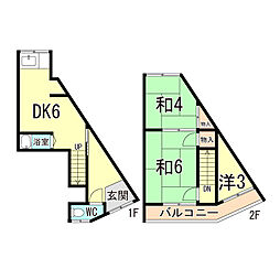 水堂町2丁目貸家