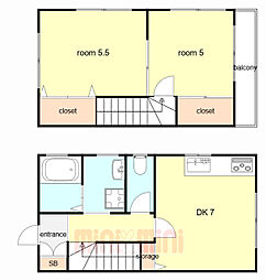 桜木町1丁目貸家
