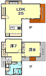 山本通3丁目貸家