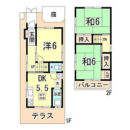 妙法寺字津江田貸家
