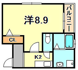 ワコーレヴィータ神戸上沢通 301