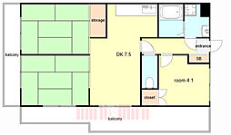 イスズハイツベル伊丹南野 4F