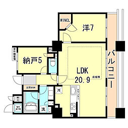 ライオンズタワー神戸旧居留地 1103