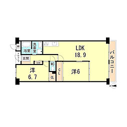 カネボウ芦屋アーバンプラザ 5F-