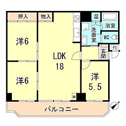 サンヴェール朝霧ヶ丘A棟 107