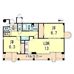 チェリービュウ芦屋川 305