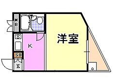 ハイメゾン岡本 3-B