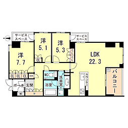 ジオグランデ夙川相生町 1F