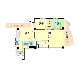 ル・パレ芦屋 402