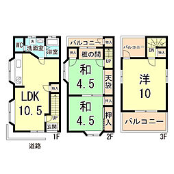 新在家南町5丁目貸家