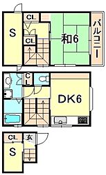 烏帽子町2丁目貸家