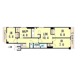 親王塚マンション 3F