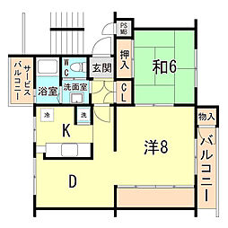 鶴甲コーポ15号館 304
