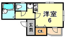 フルール西岡本 3F