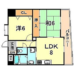 ヴィラヌーブ本山 202
