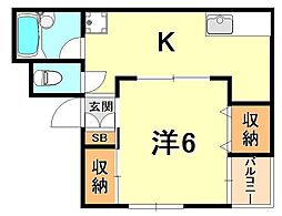 ハイツ片岡 4F