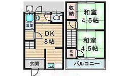 出在家町テラスハウス　北棟 3