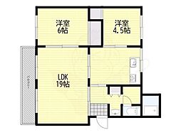 清和台住宅団地21号棟 404