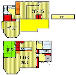 松戸市南花島３丁目の一戸建て