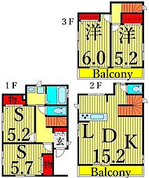 足立区青井6丁目の一戸建て