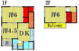 西綾瀬大室邸B 1