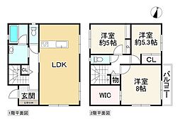 生駒市軽井沢町の一戸建て