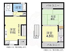 富秋町1-2-2テラスハウス