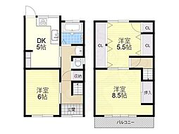 堺市西区上野芝町３丁の一戸建て