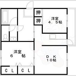 助松ハイツD棟 101
