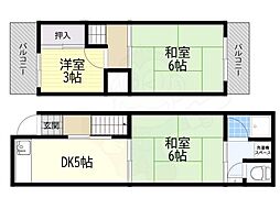 堺市西区浜寺諏訪森町西4丁の一戸建て