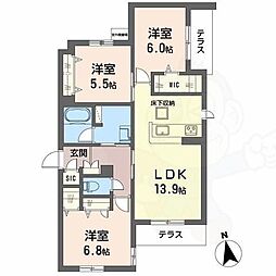 シャーメゾン　伽羅橋