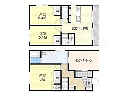 泉大津市二田町１丁目の一戸建て