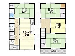 浜寺石津町東3丁6-23賃貸戸建