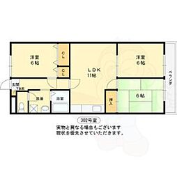 リバーヒル北信太 302