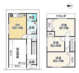 八幡市八幡双栗の一戸建て