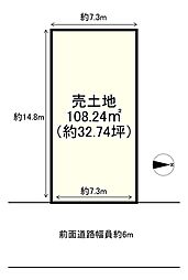 城陽市寺田今堀の土地