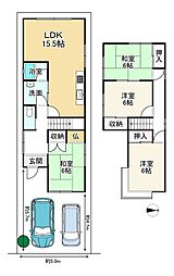 京都市伏見区納所北城堀の一戸建て