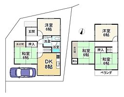 京田辺市興戸南落延の一戸建て