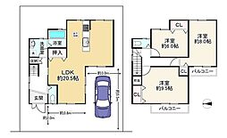 京田辺市薪里ノ内の一戸建て