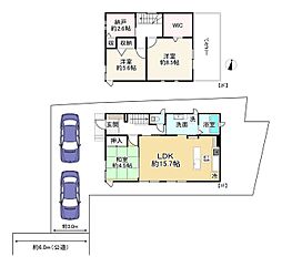 京田辺市大住大坪の一戸建て