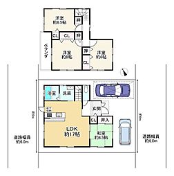 八幡市橋本堂ケ原の一戸建て
