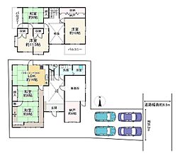 京田辺市東西神屋の一戸建て