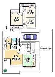 八幡市男山指月の一戸建て