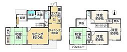 木津川市木津川台１丁目の一戸建て