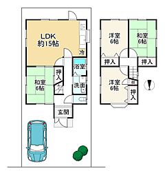京田辺市草内山科の一戸建て