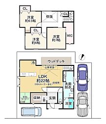 京田辺市大住大坪の一戸建て